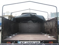 Обшивка прицепа фанерой водостойкой =200 грн.